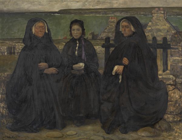 Charles Cottet, Breton Women in Mourning