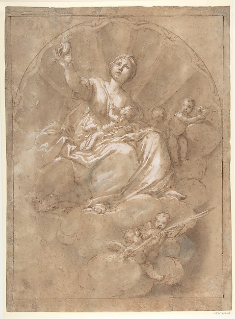 Marcantonio Franceschini, Allegorical Figure of Charity