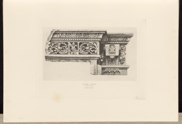 Édouard Baldus, Tuileries - Aile Sud (Façade sur le Quai)