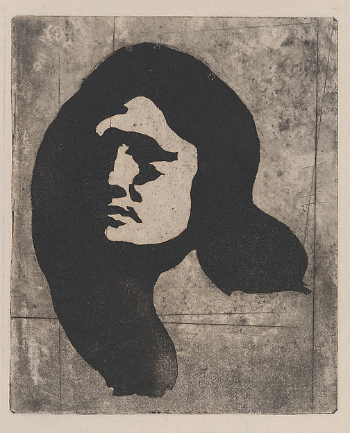 Eugène Carrière, Head of a Woman