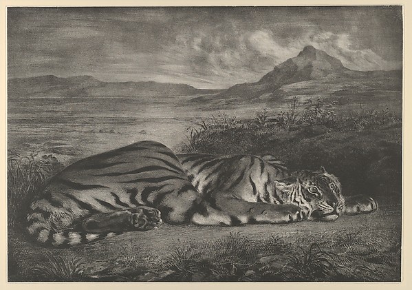 Eugène Delacroix, Royal Tiger