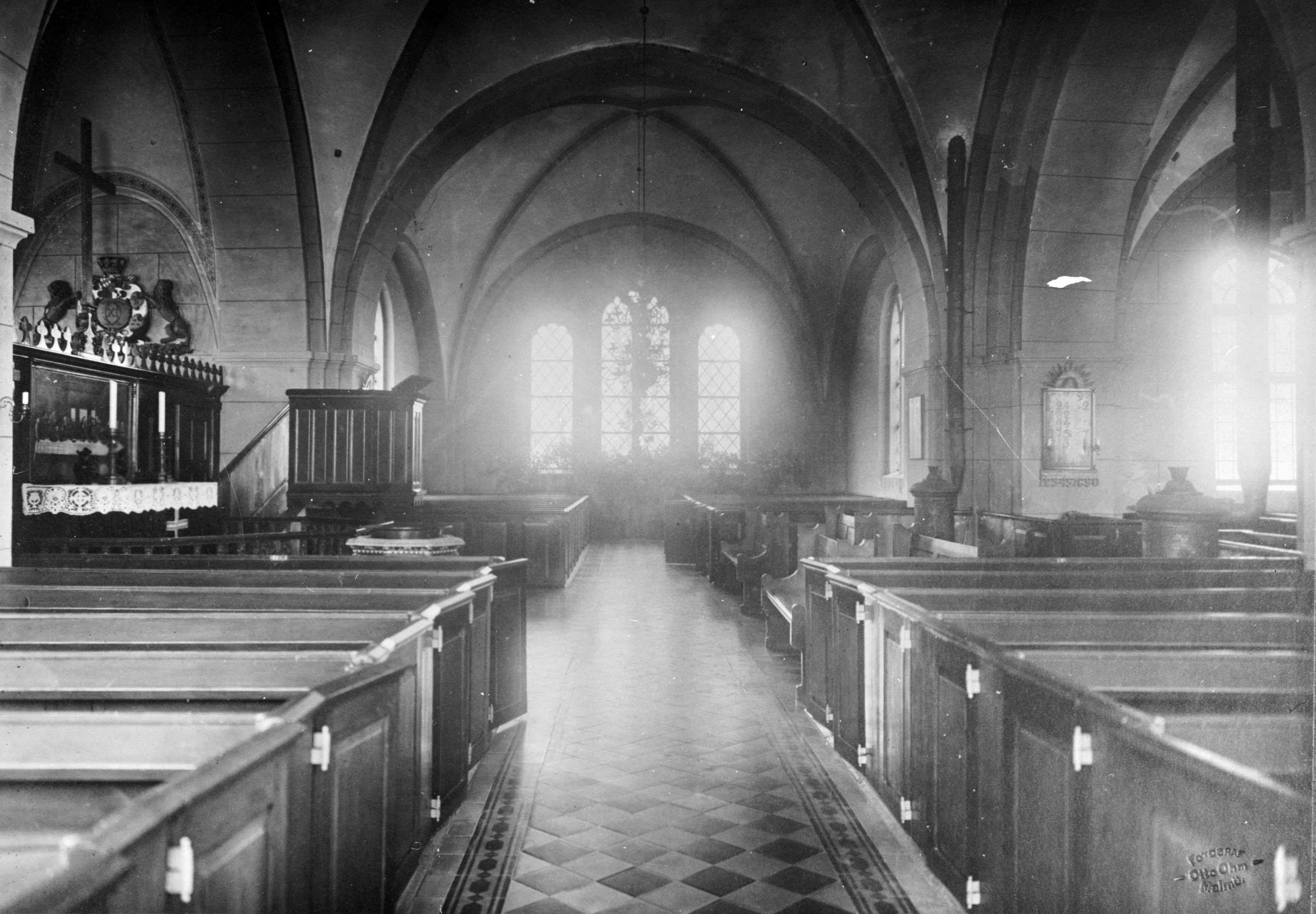 Otto Ohm, Södra Sallerups kyrka