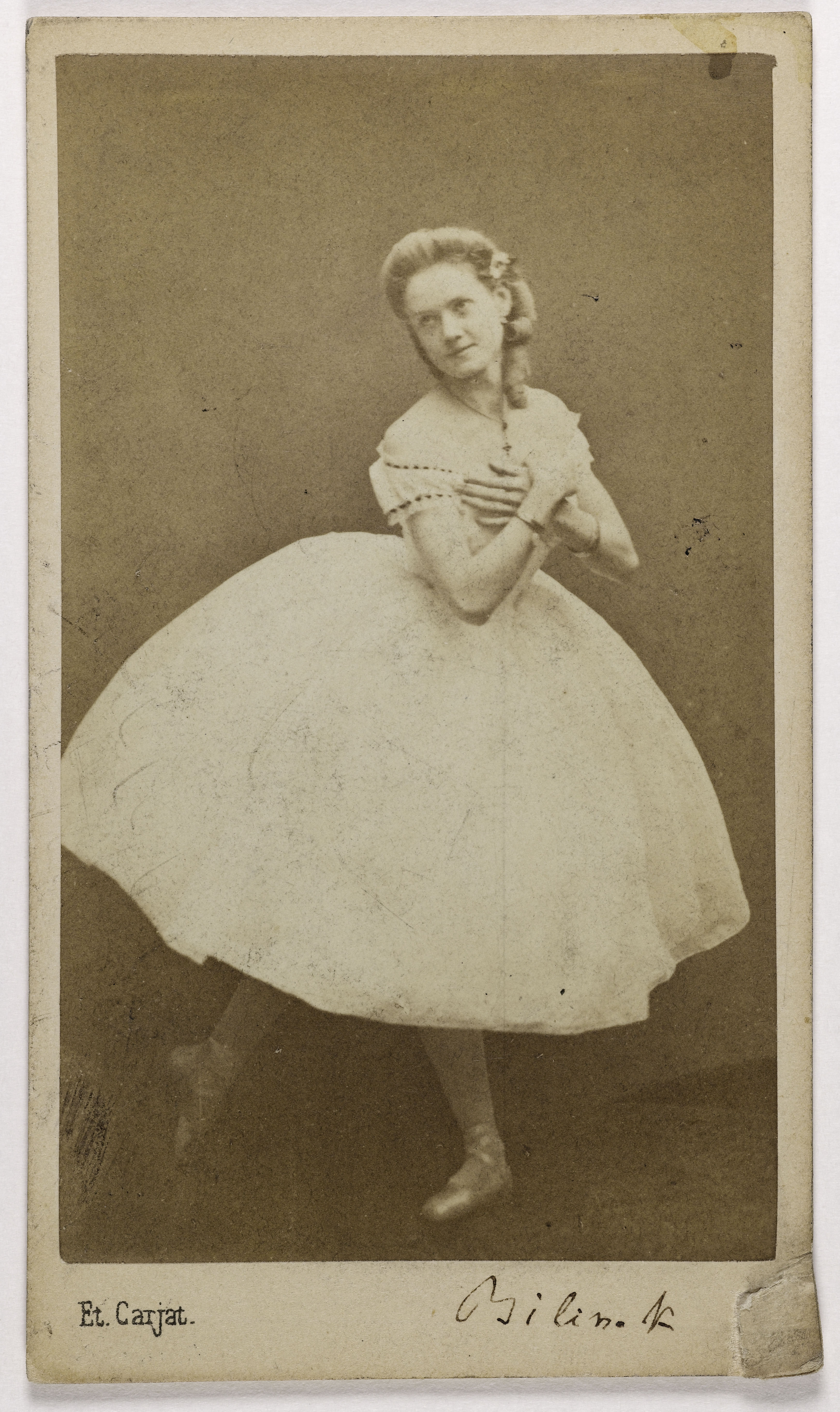 Carjat & Cie, Portrait de Bilimeck (danseuse)