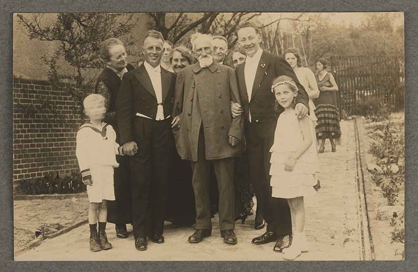 Unknown artist, Hochzeit Familie Schweitzer, mit Fritz Hagemeister, am 18.05.1931