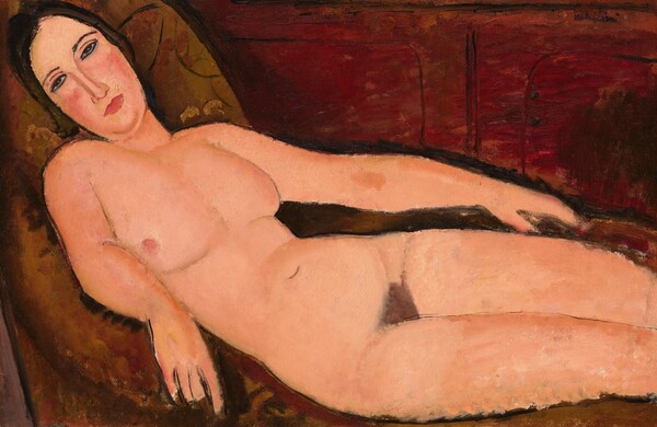 Amedeo Modigliani, Nude on a Divan