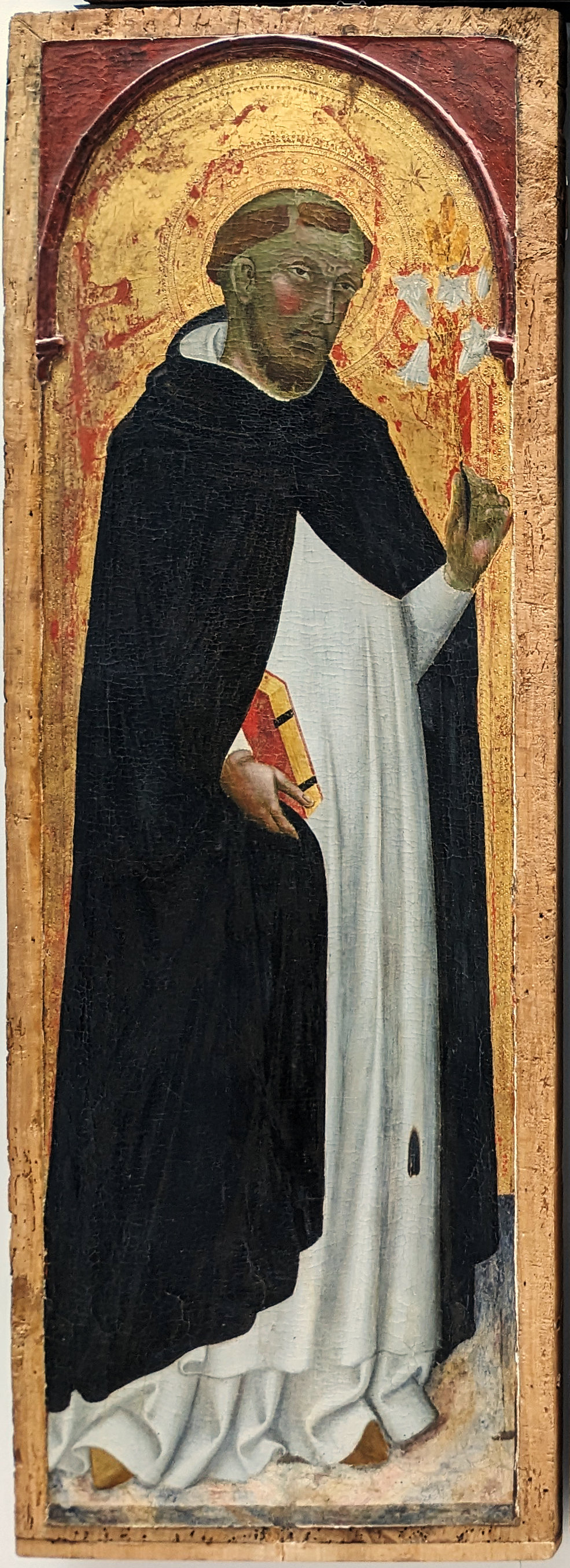 Bartolo di Fredi, Saint Dominique (retable de la Trinité)