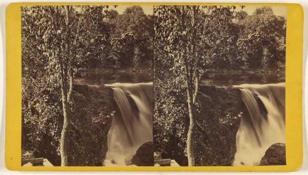 Edward and Henry T. Anthony & Co., Portion of High Falls from the South Bank.
