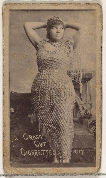 W. Duke, Sons & Co., Card Number 171, from the Actors and Actresses series (N145-1) issued by Duke Sons & Co. to promote Cross Cut Cigarettes
