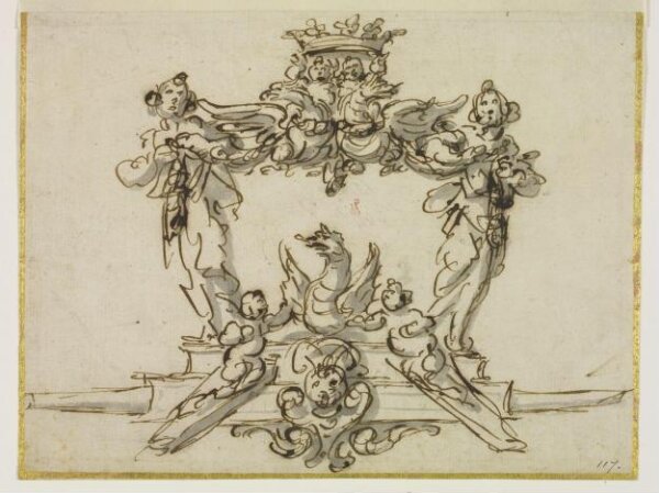 Unknown, Design for the front of a coach