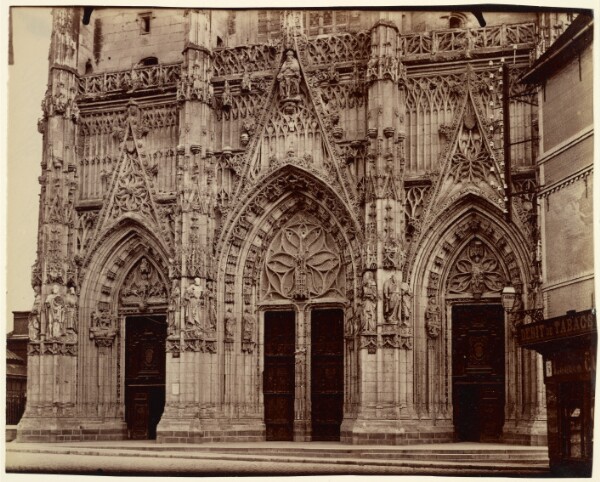 Eugène Atget, Abbeville, Saint-Vulfran