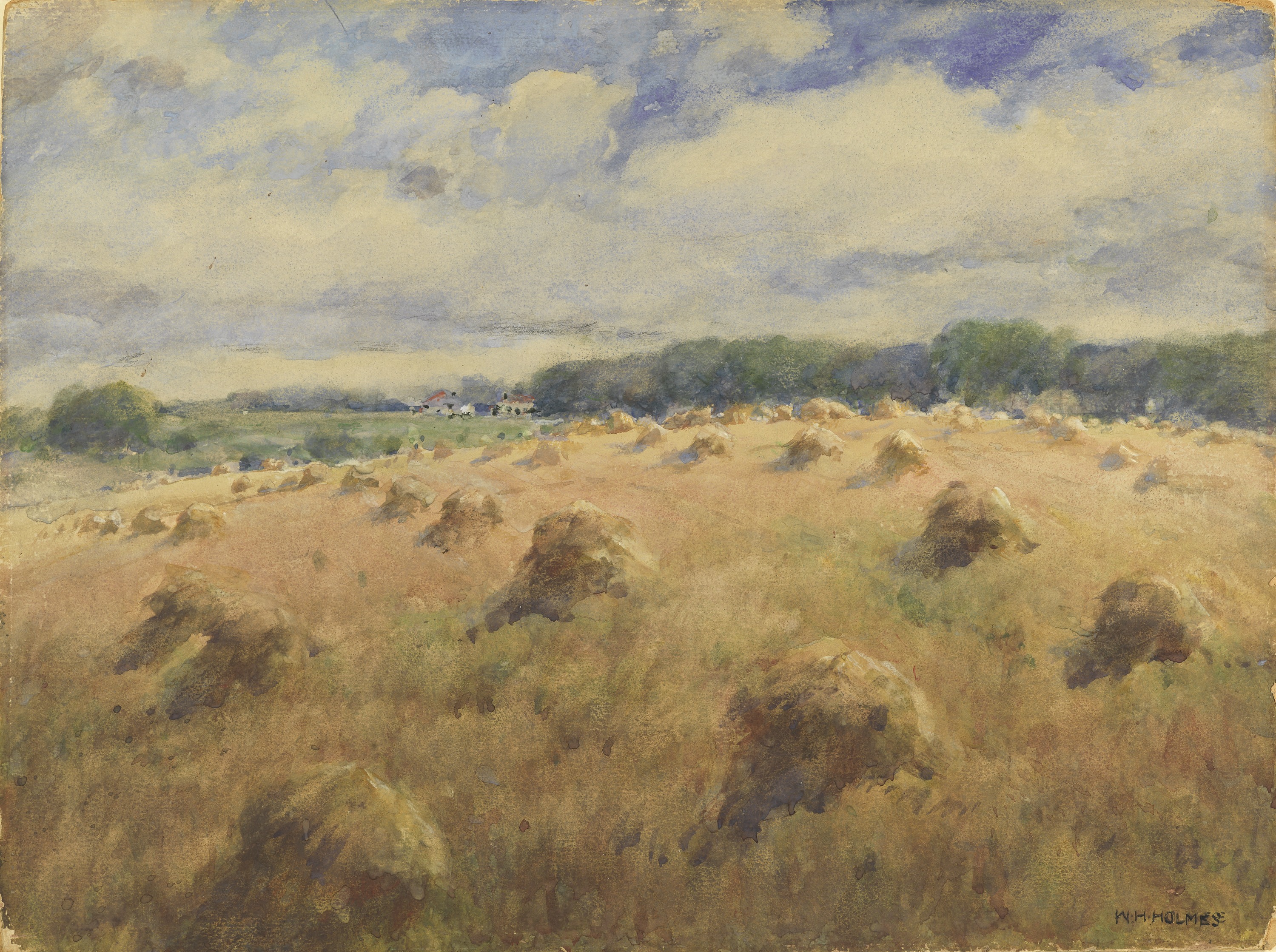 William Henry Holmes, Maryland Wheat Fields