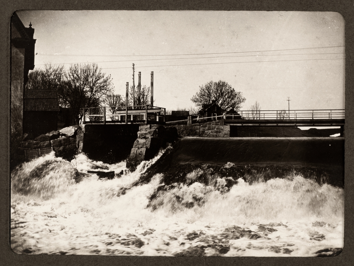 August Fredrik Schagerström, “Old Upsala. Funen at Ulfva Mill,” Mill, Ulva, Bälinge parish, Uppland 1918