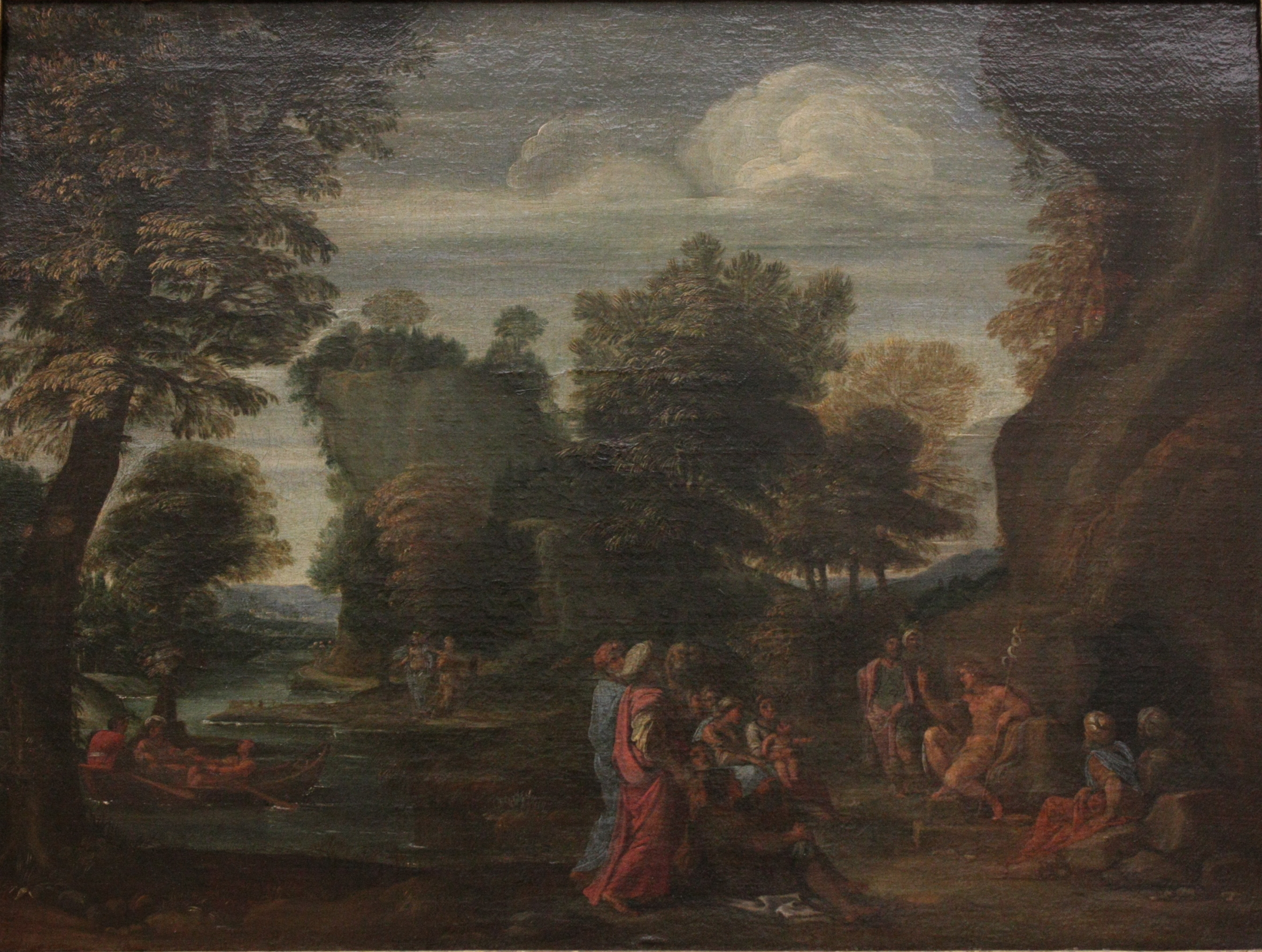 Annibale Carracci, Prédication de Saint Jean-Baptiste
