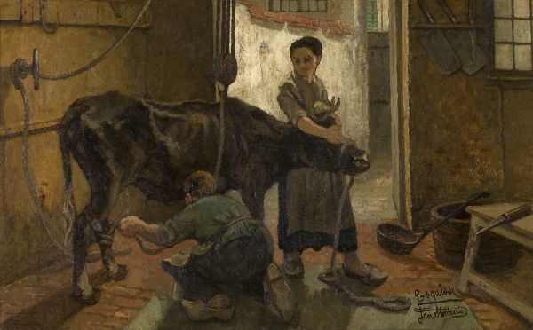 Jan Stobbaerts, Slaughterhouse