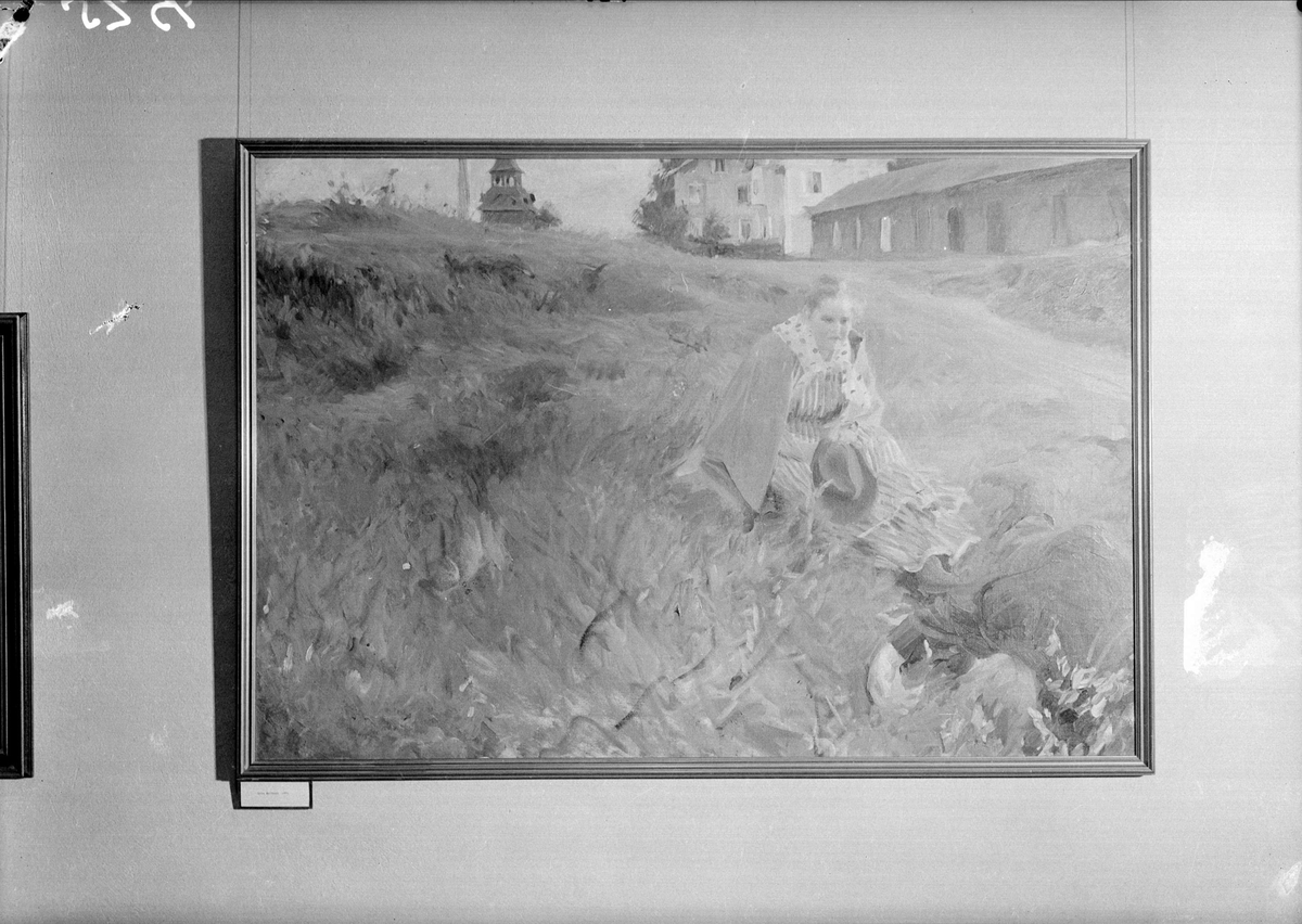 Gunnar Sundgren, Oljemålning, Zornmuseet, Mora, Dalarna 1939