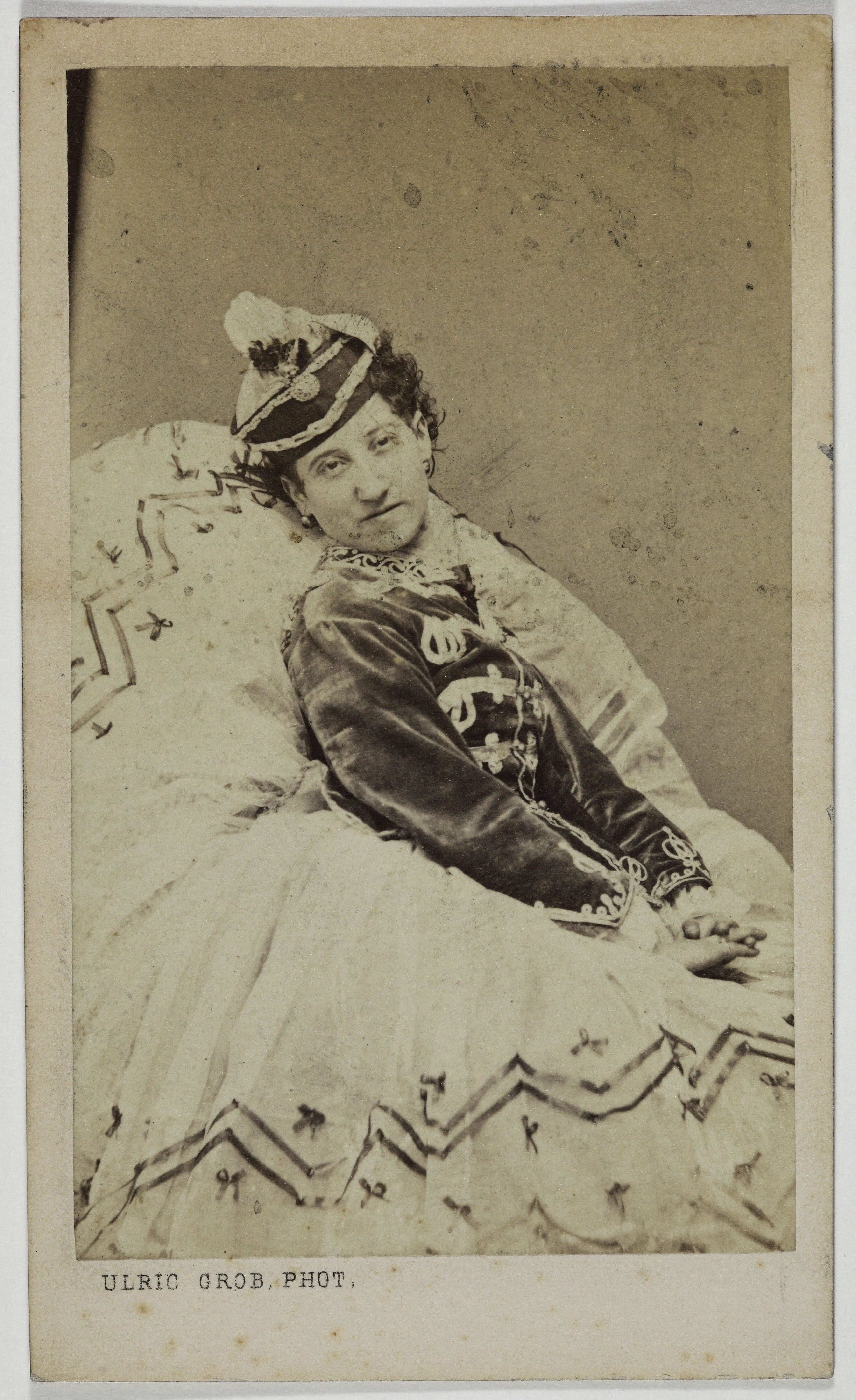 Ulric Grob, Portrait d'Anita (?), (actrice)