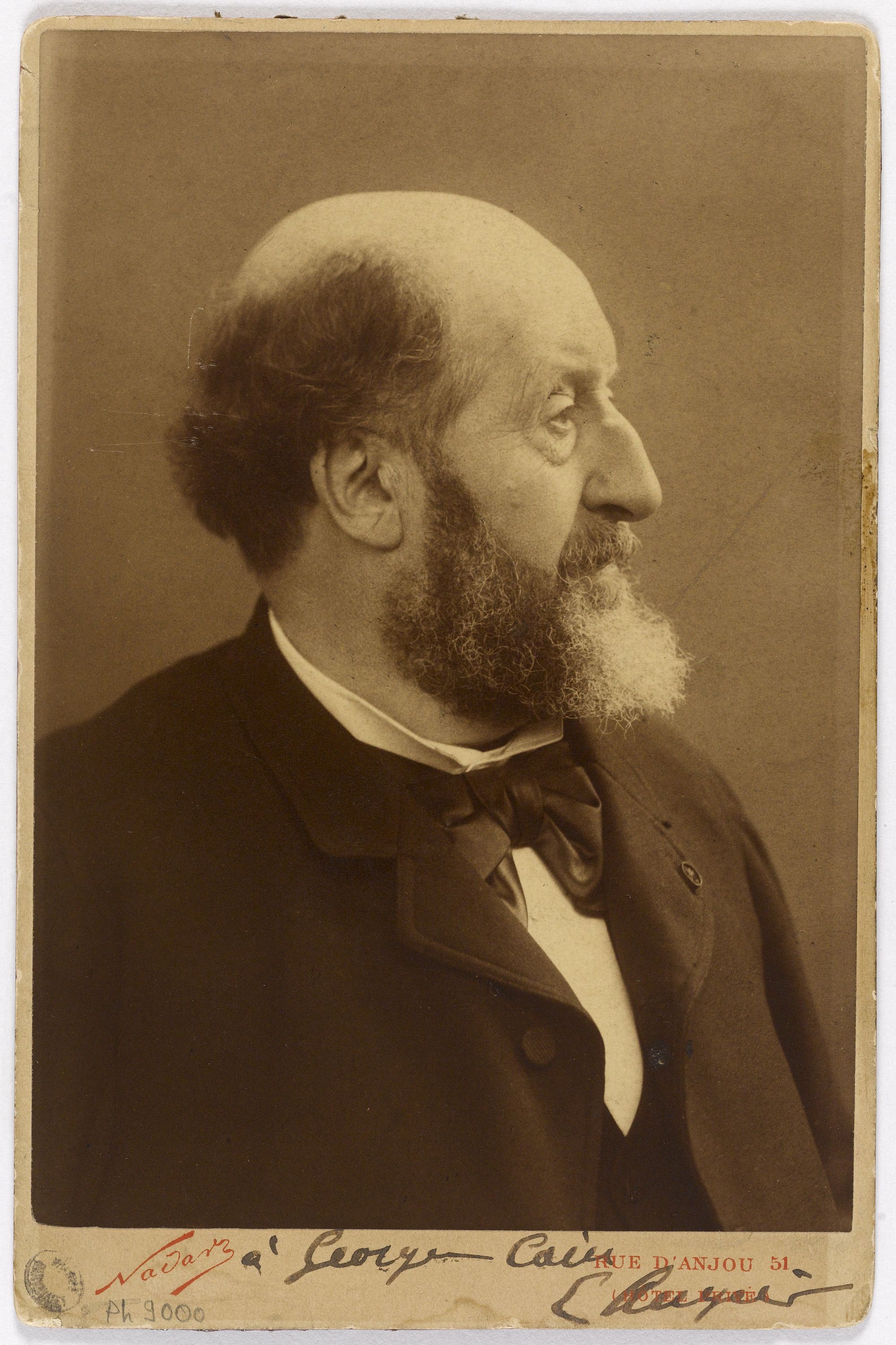 Atelier Nadar, Portrait d'Augier (Guillaume Victor Emile), (1820-1889), auteur dramatique