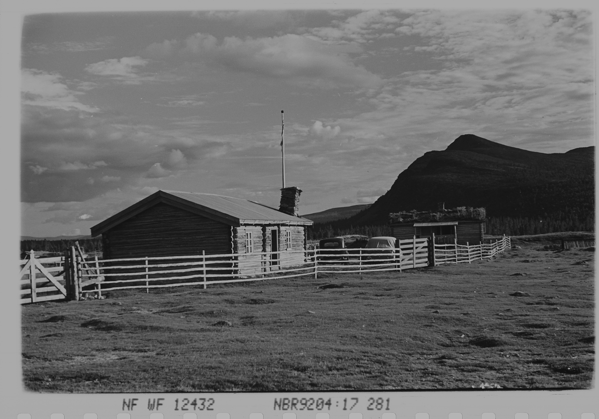 Anders Beer Wilse, Prot: Den Norske Turistforening. Hytte. Misterdalen