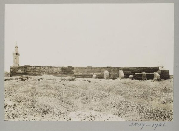 K.A.C. Creswell, Southeast façade of the mosque of ‘Amr ibn al-‘As, Cairo