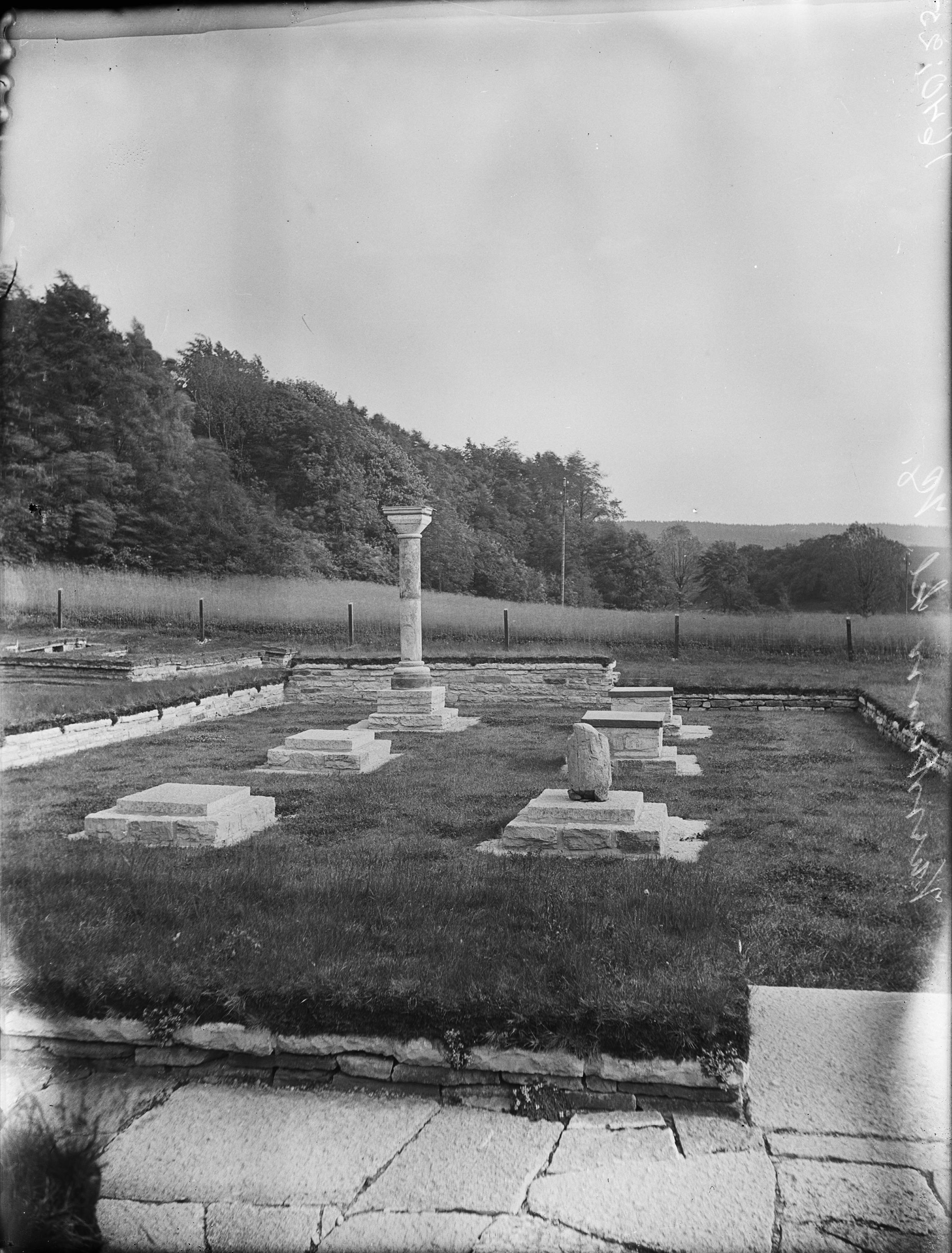 Axel Forssén, Varnhems klosterruin