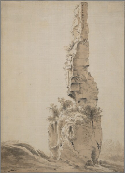 Jan Asselijn, Ruins in a Landscape