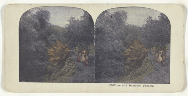 Unknown, Children and Bamboos, Panama.