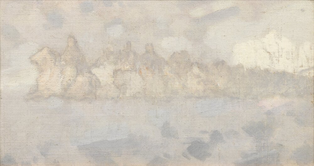 August Malmström, The Ride of the Valkyries. Study for The Battle of Bråvalla
