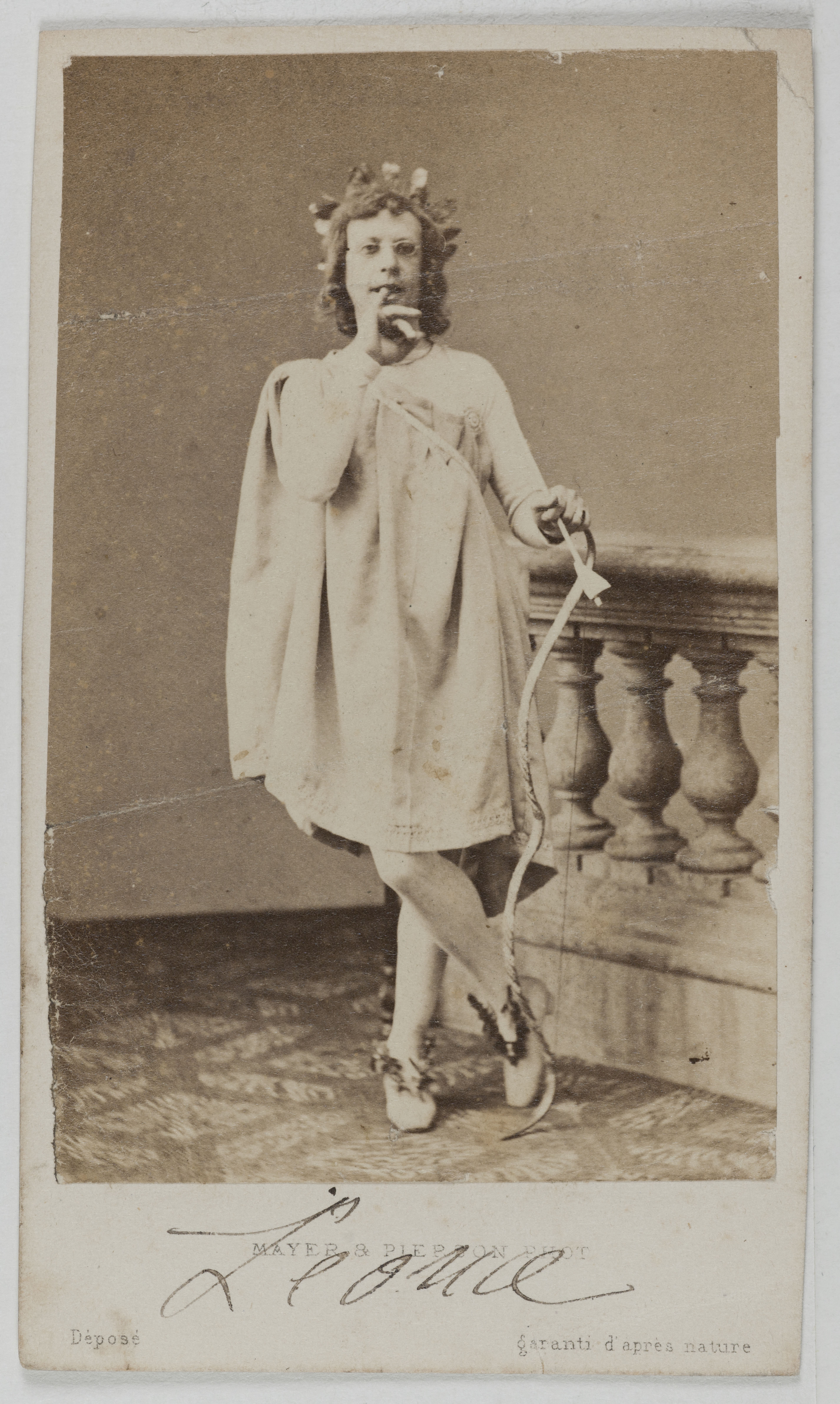 Mayer Frères et Pierson, Portrait de Léonce, (Édouard Théodore Nicole, dit), (1823-1900), (acteur)