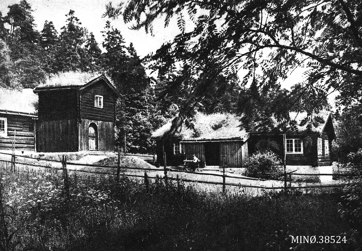 Ukjent, Østerdalsgården på Norsk Folkermuseum.
