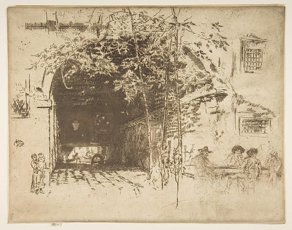 James McNeill Whistler, The Traghetto, No. 2