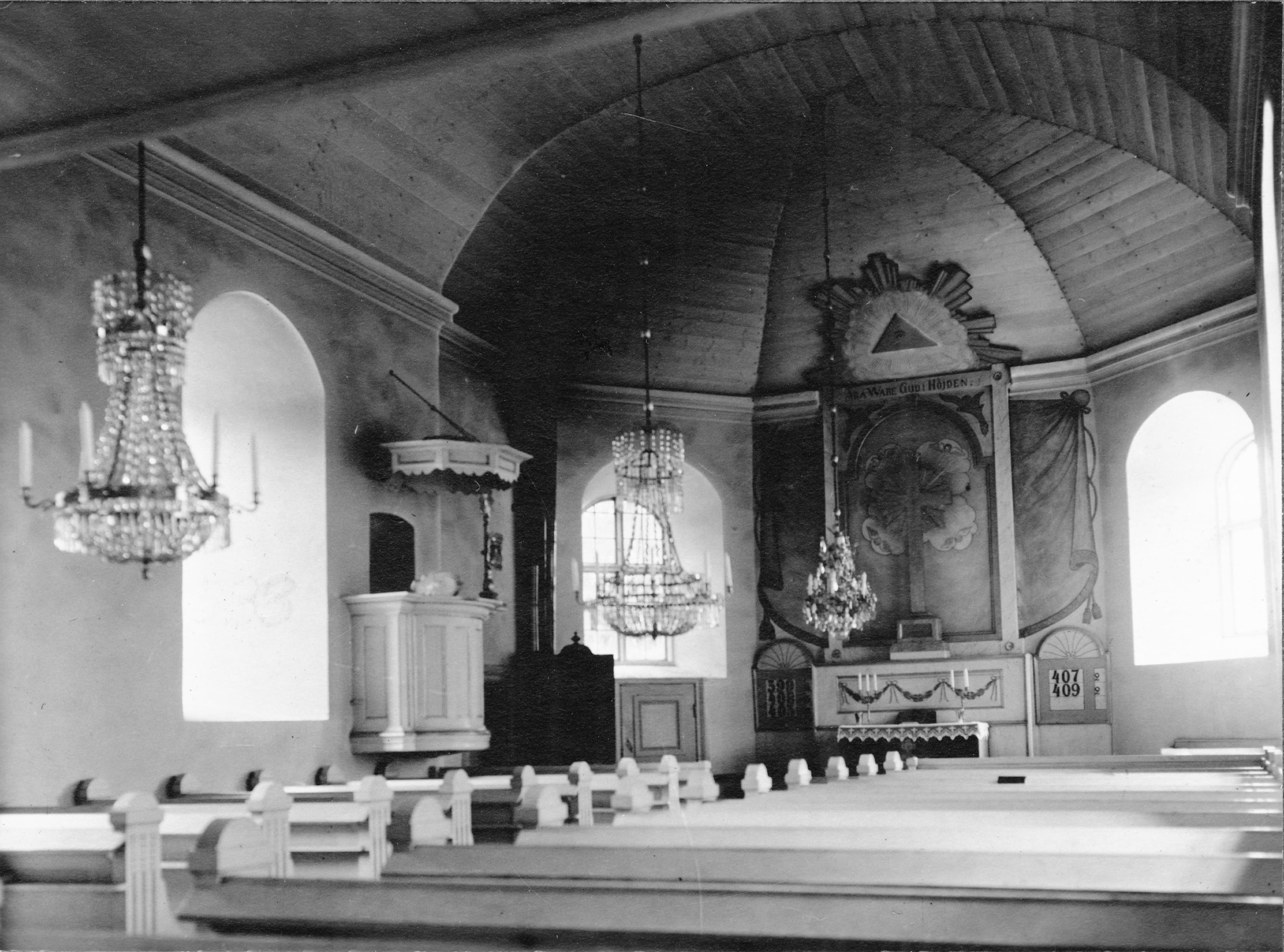 Adolf Niklasson, Eks kyrka