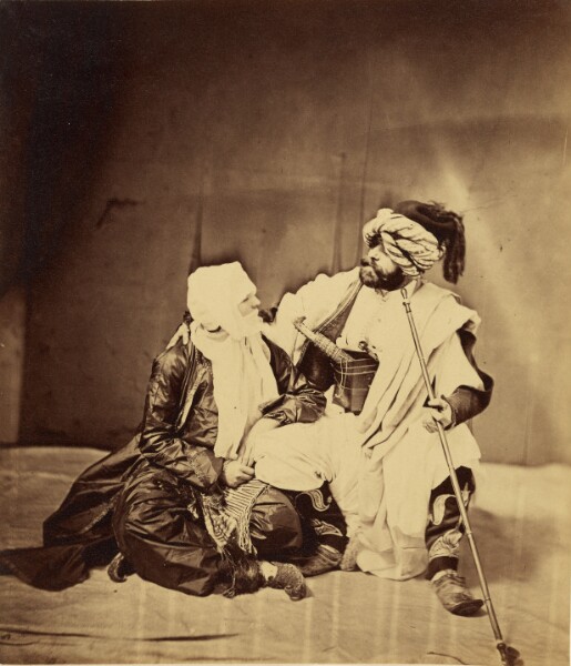 Roger Fenton, Couple in Fancy Dress