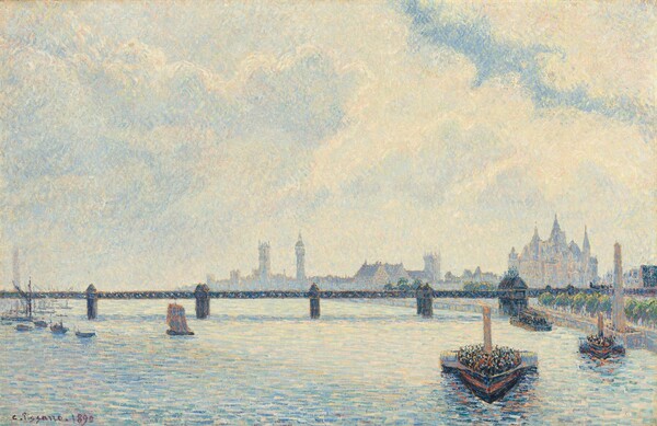 Camille Pissarro, Charing Cross Bridge, London