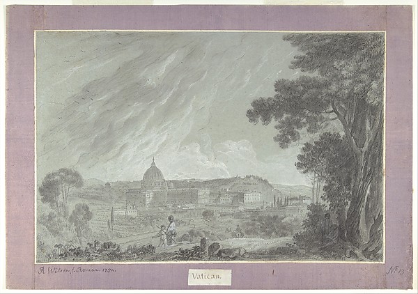 Richard Wilson, View of St. Peter's and the Vatican from the Janiculum