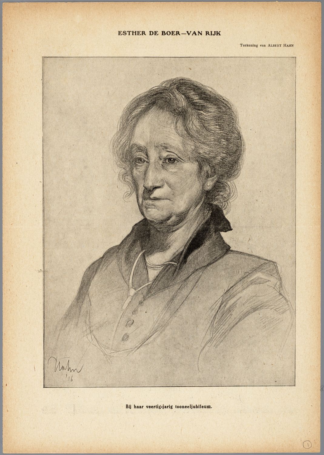 Hahn, Albert,draughtsman., Visual document