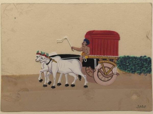 Unknown, One of twelve drawings depicting methods of transport
