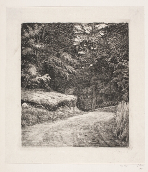 Carl Bloch, Vejen i Granskoven