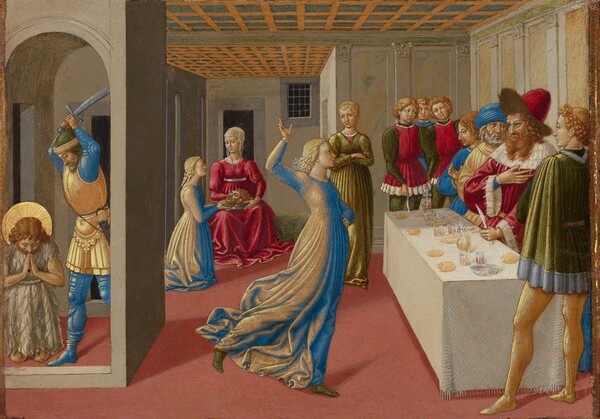 Benozzo Gozzoli, The Feast of Herod and the Beheading of Saint John the Baptist