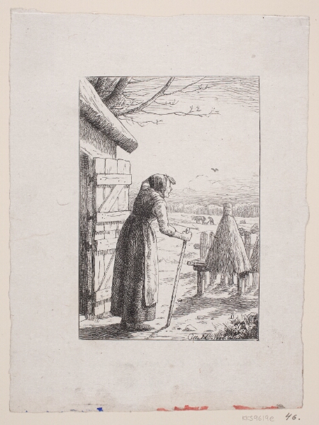 F. Hendriksen, Illustration til H. Drachmann, "Marts"