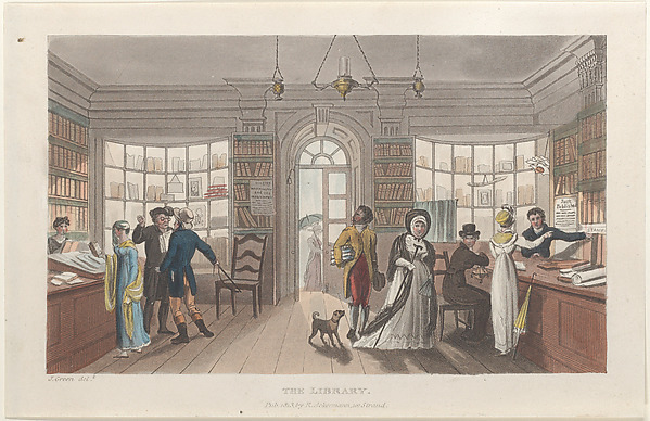 Thomas Rowlandson, The Library