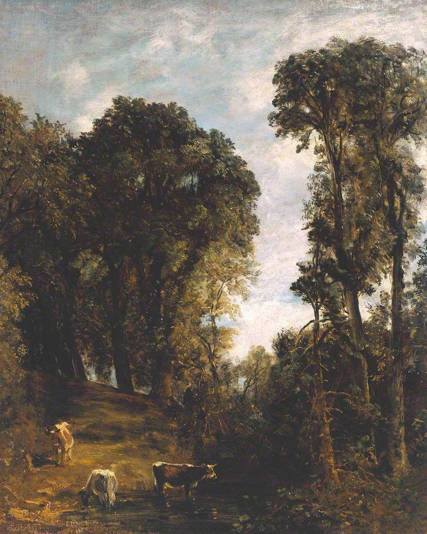 John Constable, Trees at Hampstead