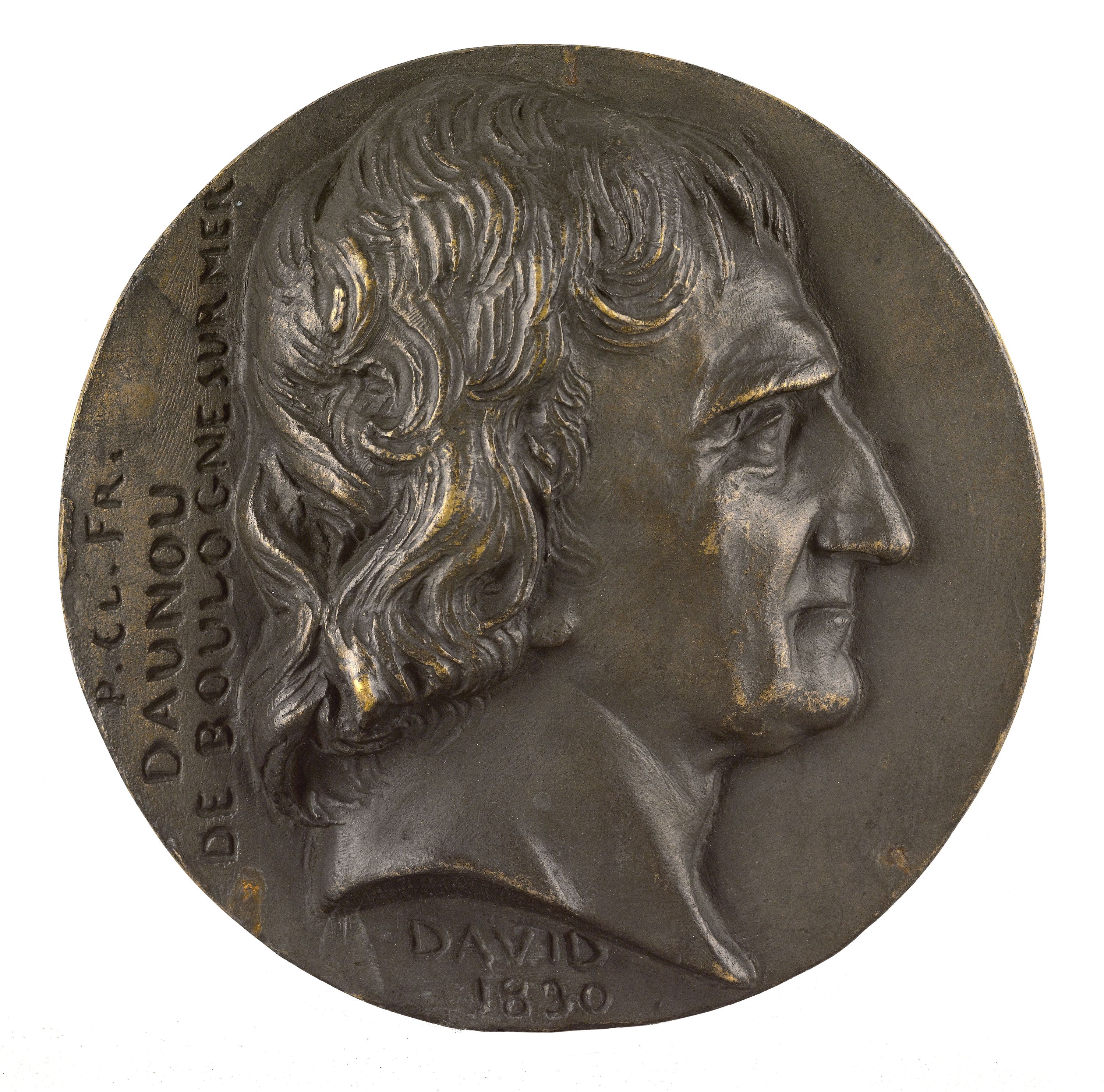 David d'Angers, Portrait de Pierre-Claude-François Daunou (1761-1840), érudit et homme politique