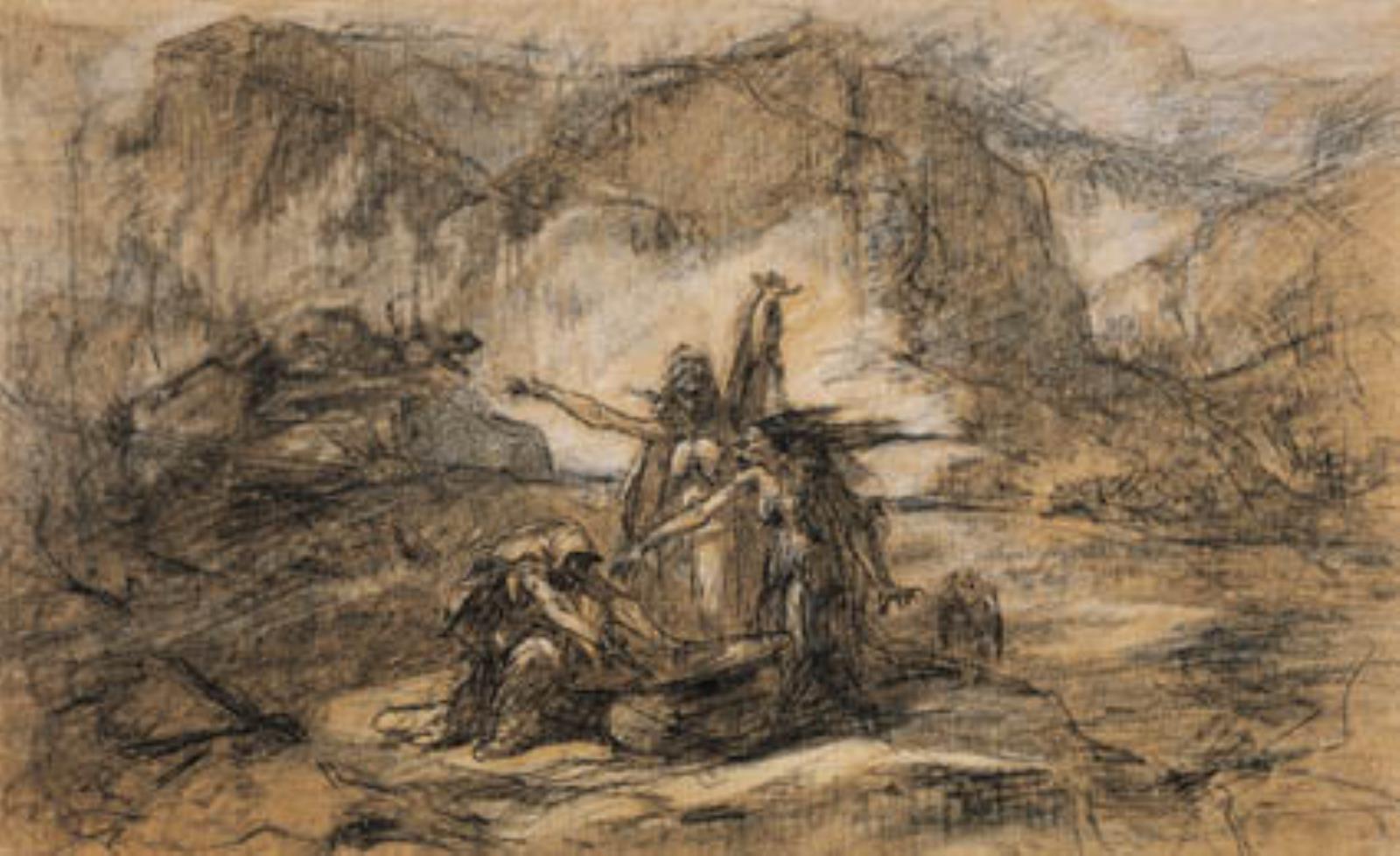 Gustave Doré, De tre hekse fra Shakespeares Macbeth