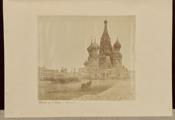 Roger Fenton, Church of St. Vasili, Moscow