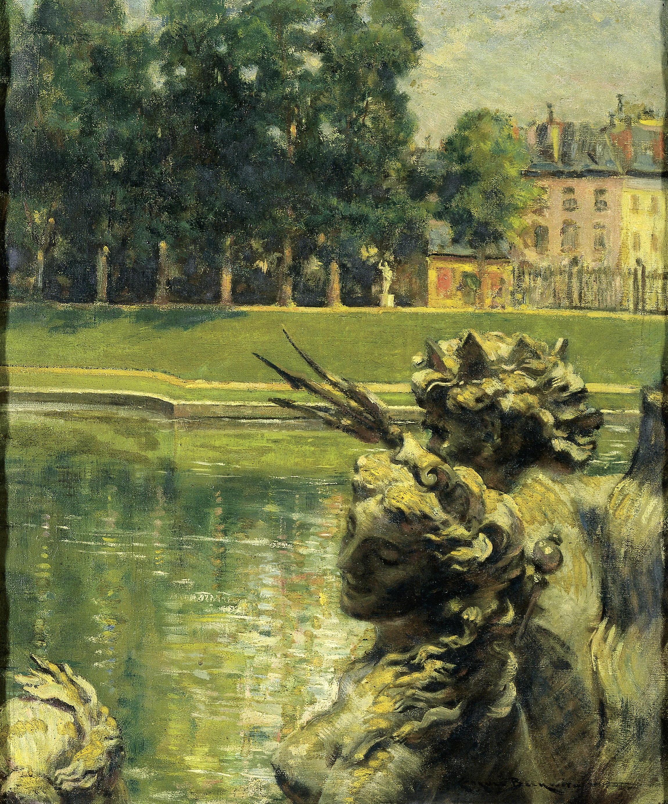 Carroll Beckwith, Bassin de Neptune, Versailles