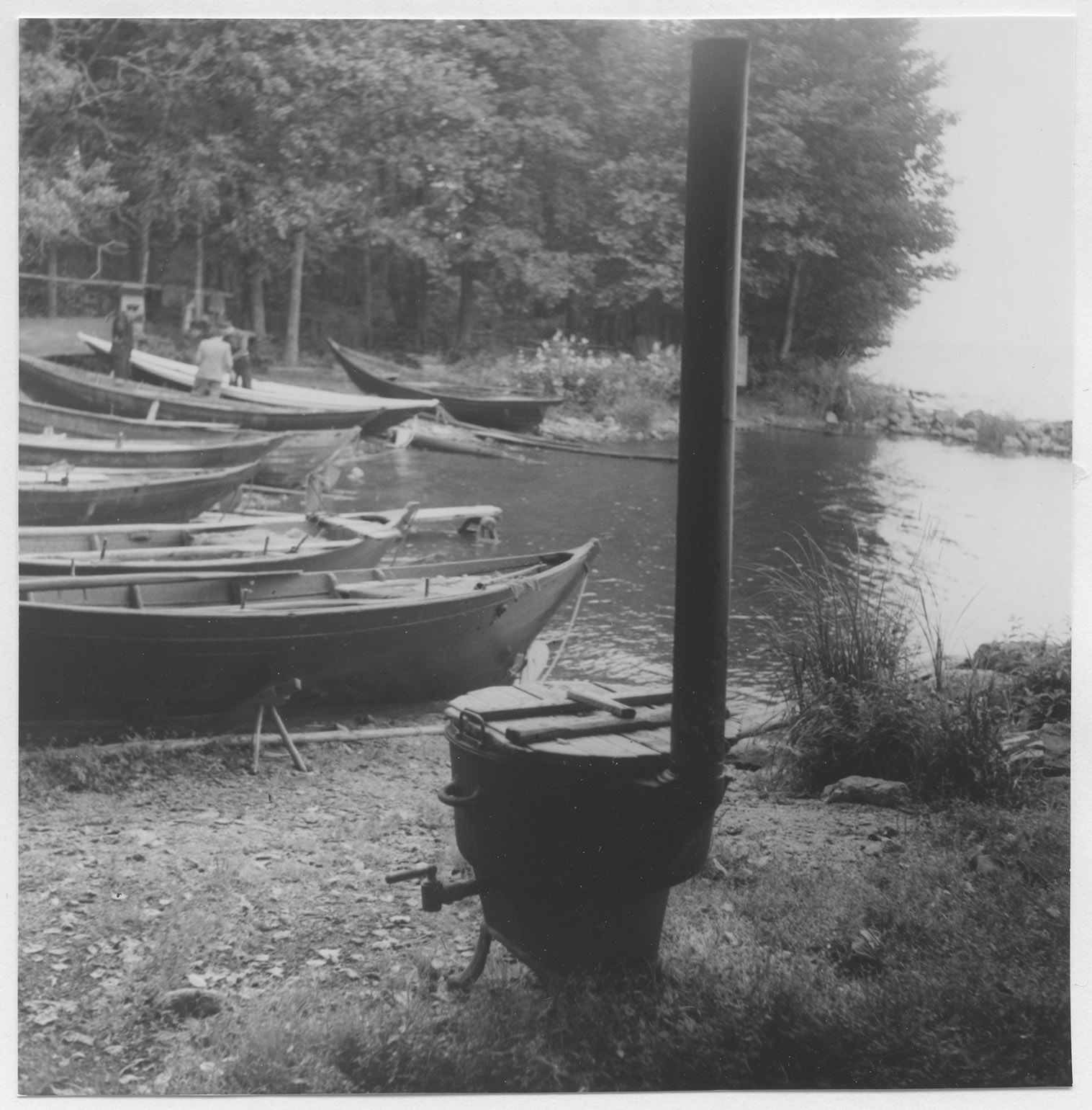 Mårten Sjöbeck, Almvik, fiskeläge
