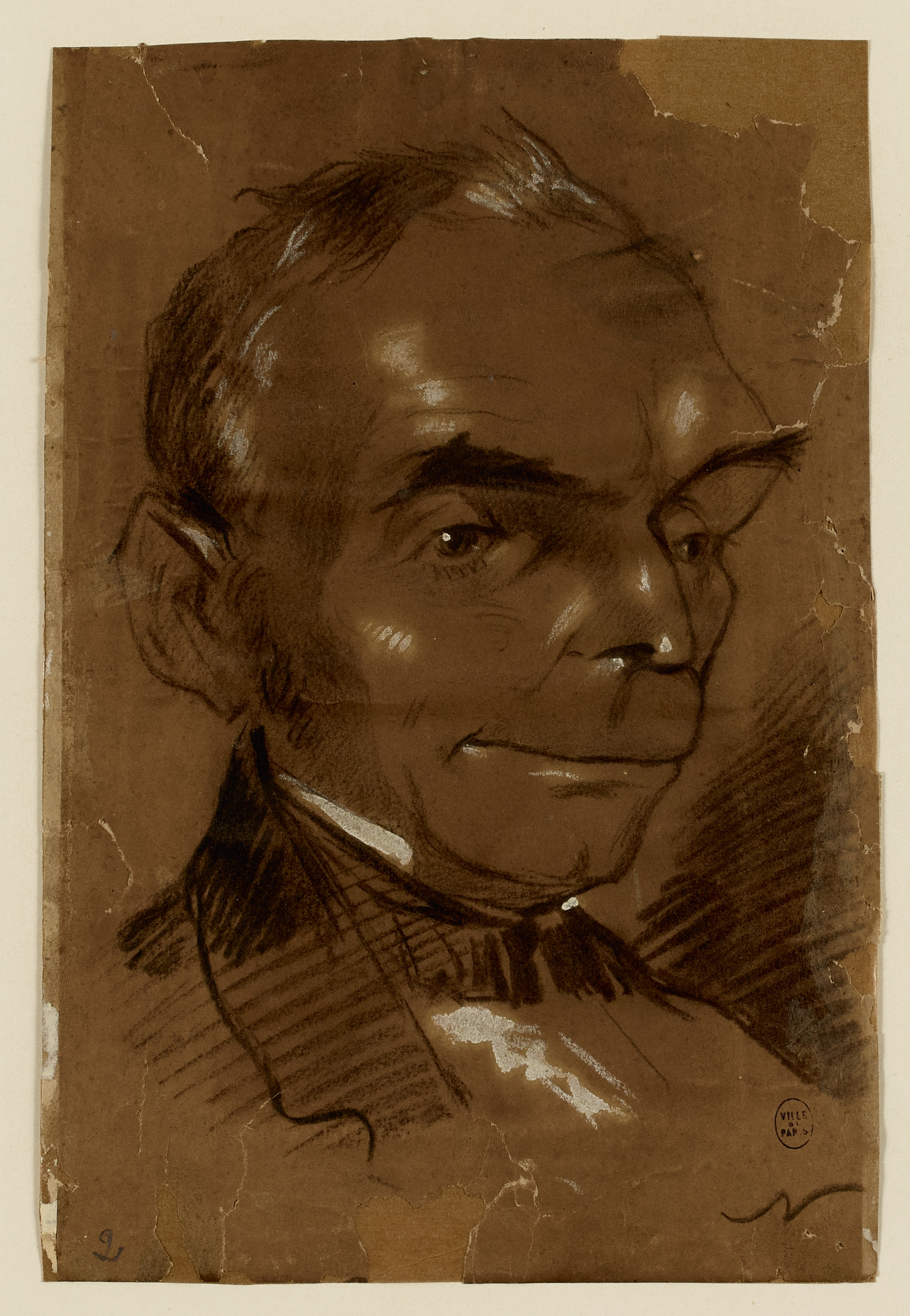 Nadar, Portrait charge d'Auguste-Eugène Scribe
