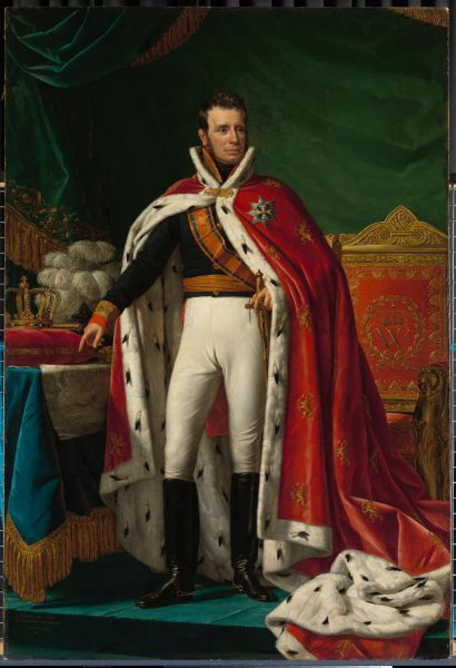 Joseph Paelinck, Portrait of William I, King of the Netherlands