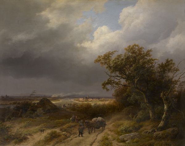 Barend Cornelis Koekkoek, Landscape near Cleves
