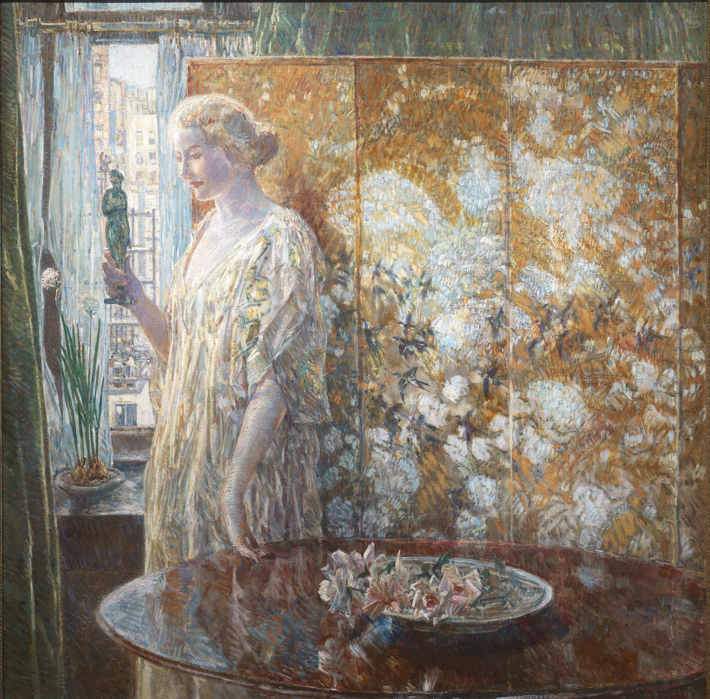 Childe Hassam, Tanagra (The Builders, New York)